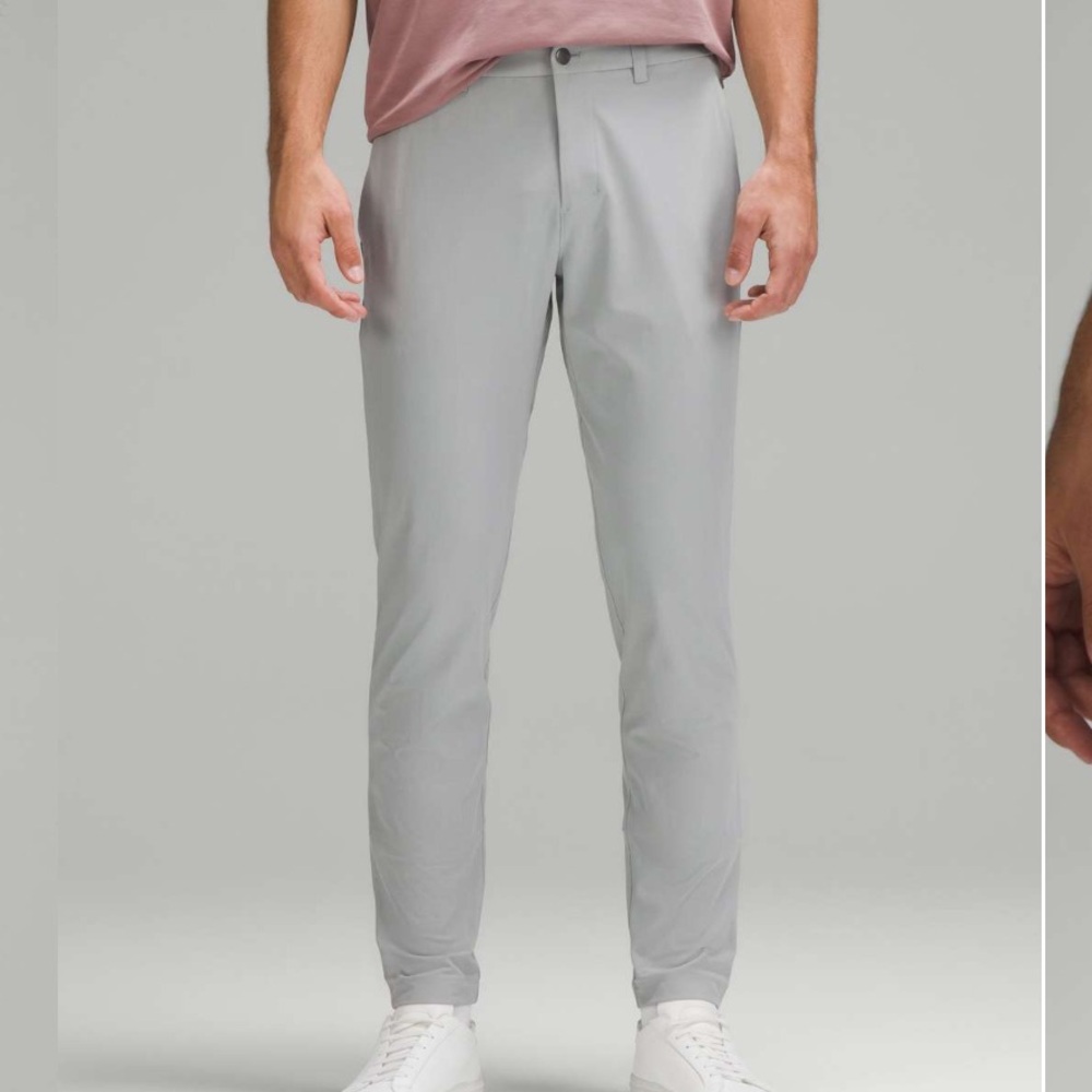 lululemon athletica Men's Light Gray Chinos